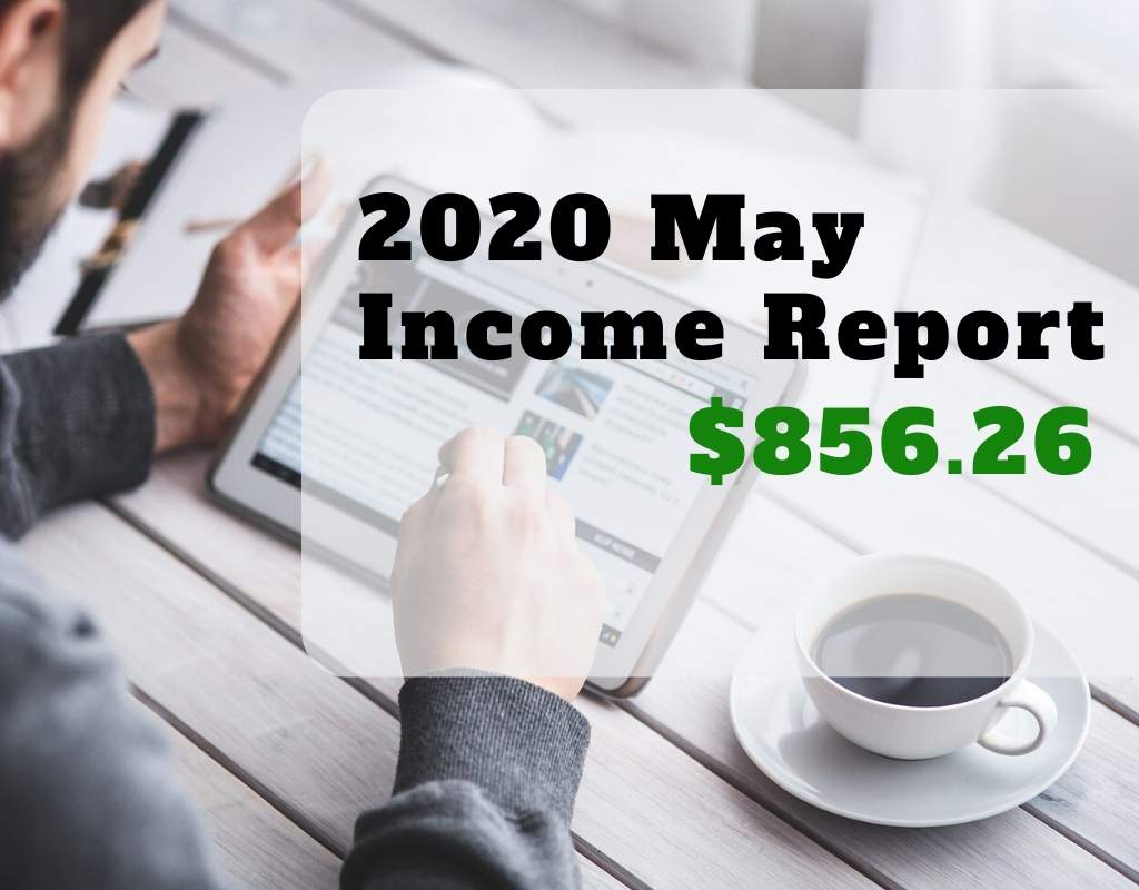 SideHustleRich Income Report May 2020