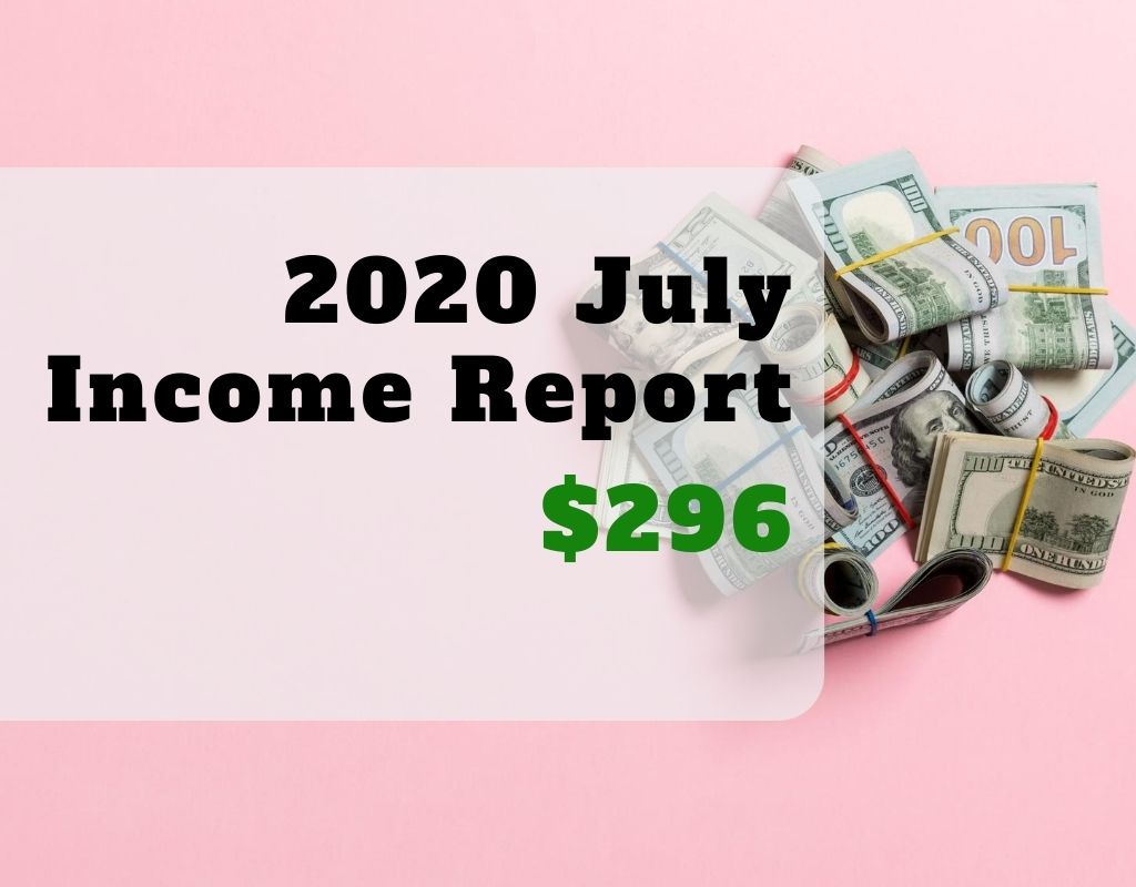 Income report - july 2020