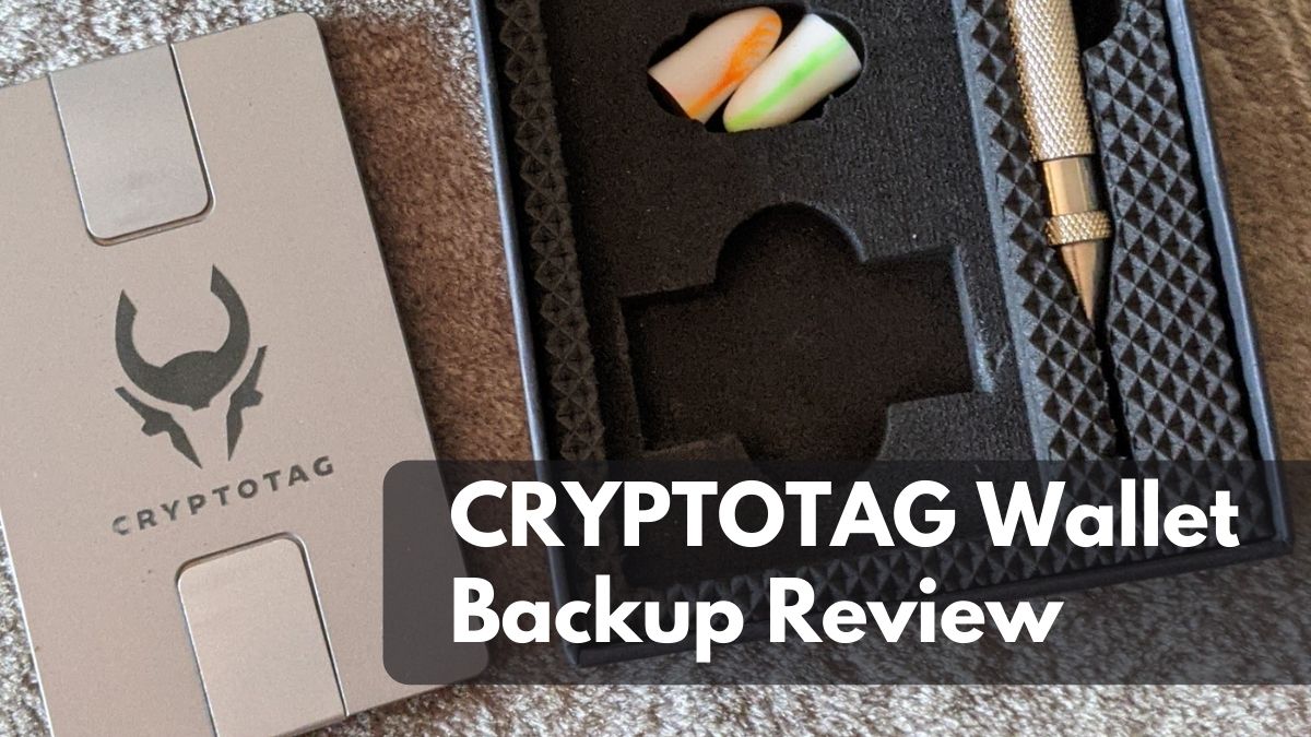 Cryptotag wallet backup review
