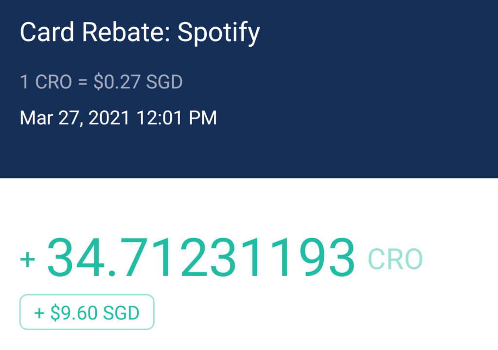 crypto.com spotify rebate