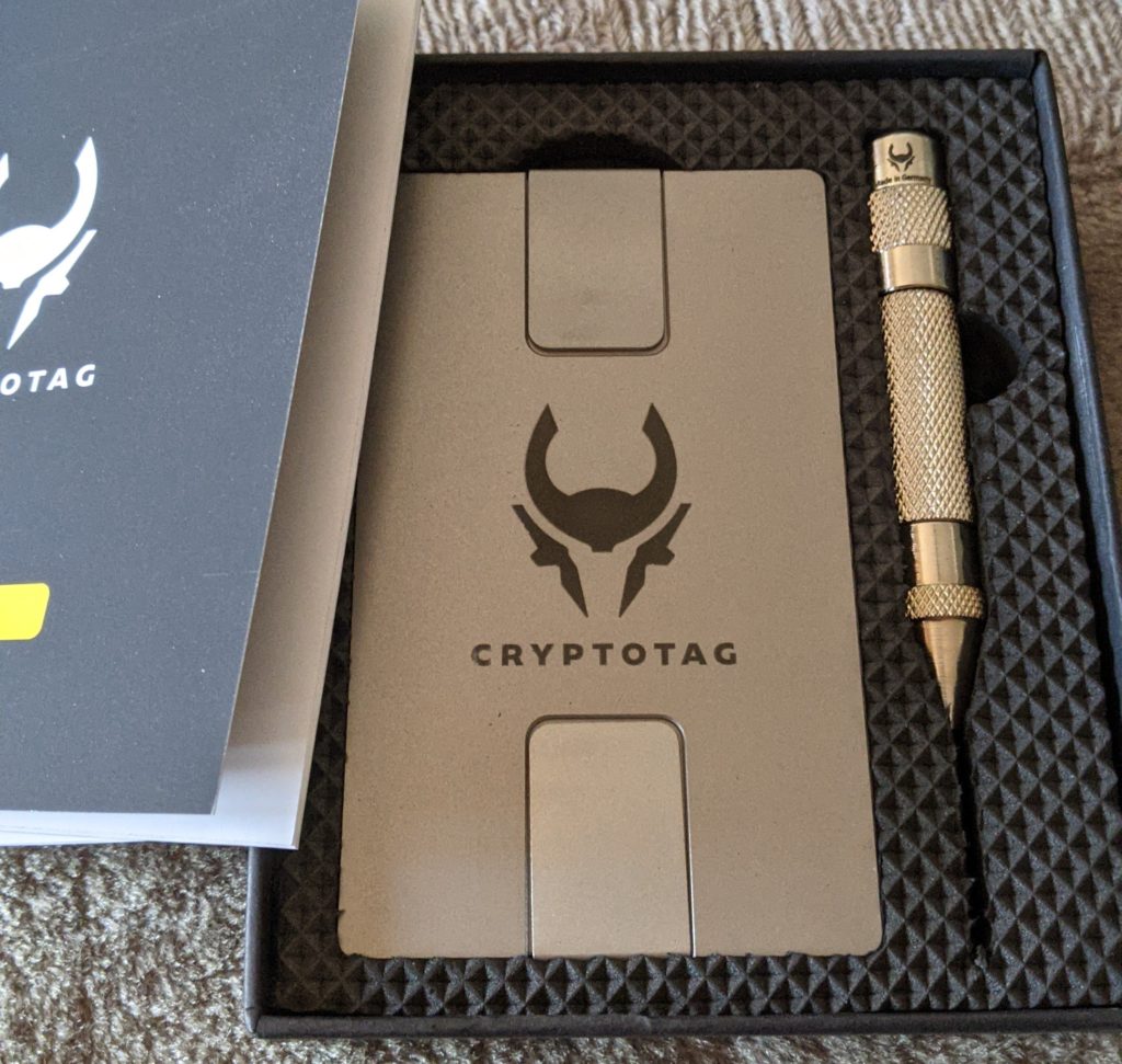 cryptotag zeus unboxing